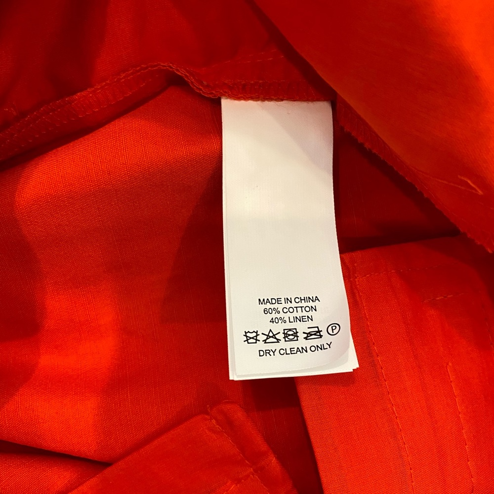Kate Spade Red Wide-Leg Pants - Picture 15 of 15